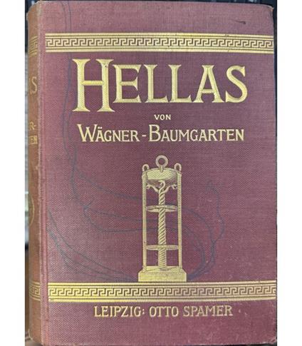 Hellas. Das Land und Volk der alten Griechen - copertina