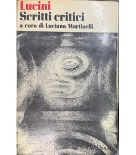 Scritti critici - Gian Pietro Lucini - copertina