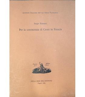 Per la conoscenza di croce in Francia - Sergio Romano - copertina