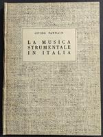 Musica Strumentale in Italia - G. Pannain  - Ed. Arione - 1939