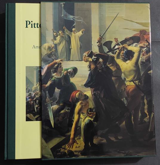 Pittori dell'Ottocento in Piemonte - Arte e Cultura Figurativa 1830-1865 - Ed. CRT - 2001 - Piergiorgio Dragone - copertina