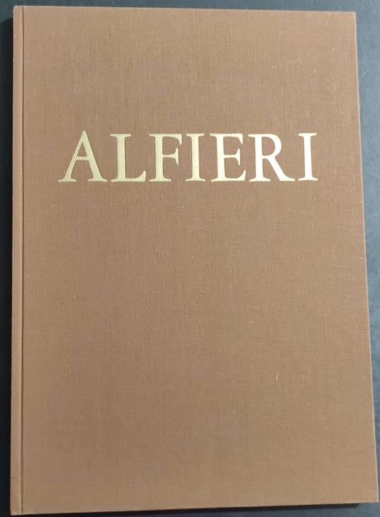 Alfieri - D. Cara - Ed. Bertieri - 1970 - Domenico Cara - copertina