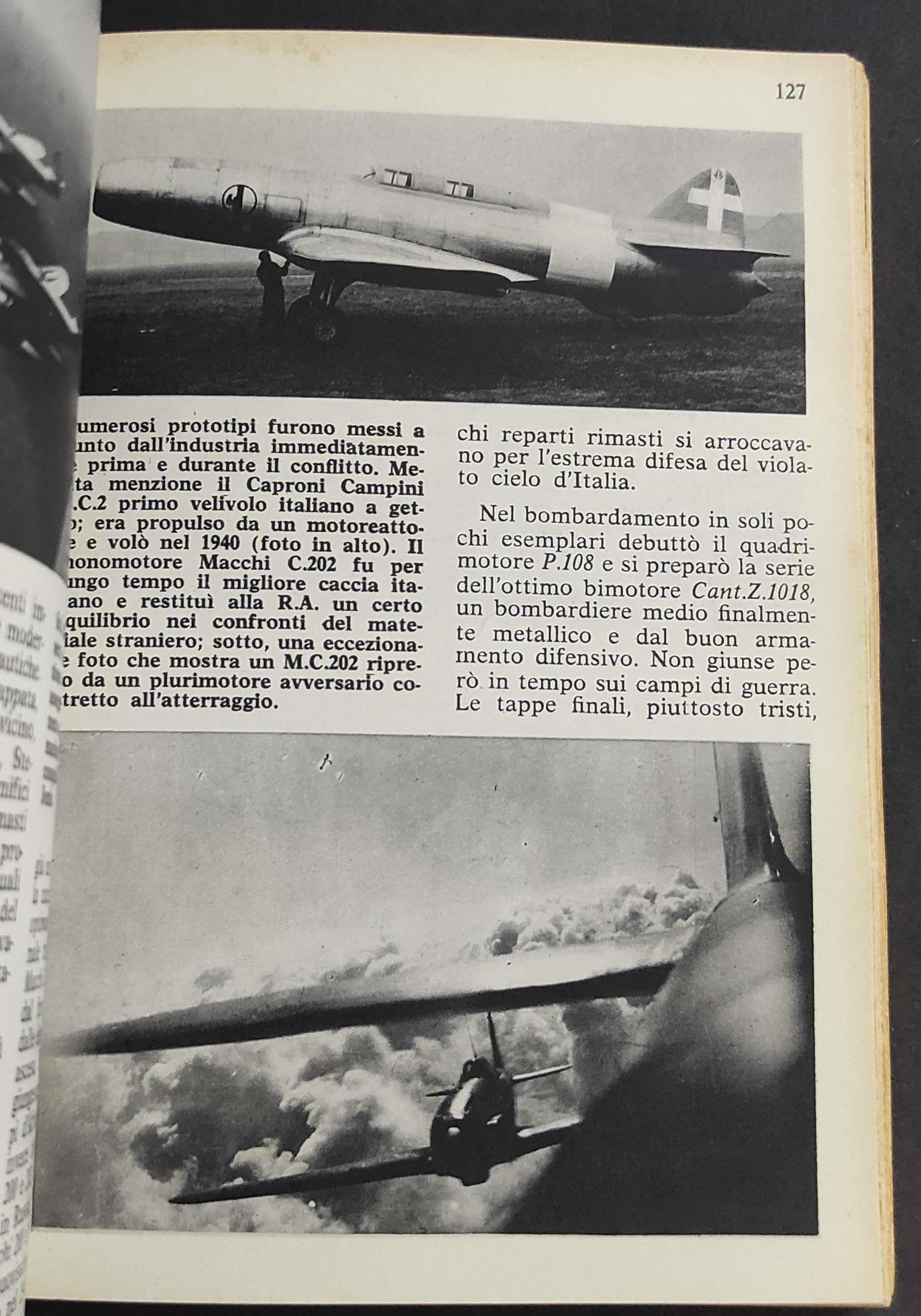 Storia degli Aerei d'Italia dal 1911 al 1961 - G. Bignozzi - Ed. Cielo - 1962