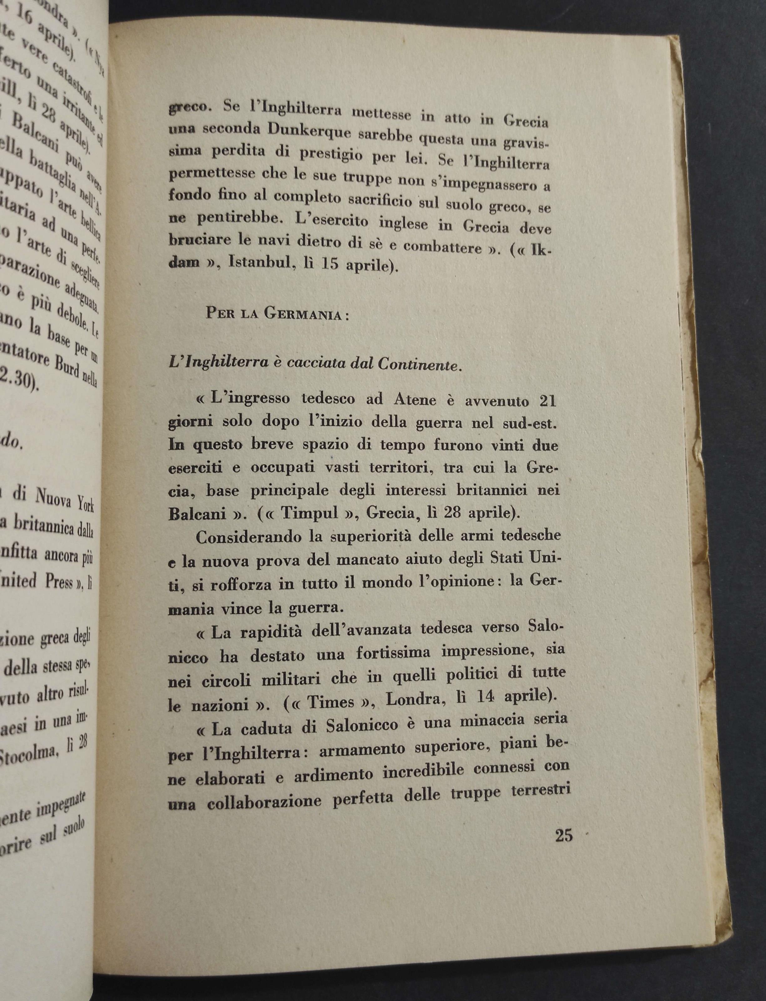 Guerra Lampo nei Balcani - Ed. CYA - 1941