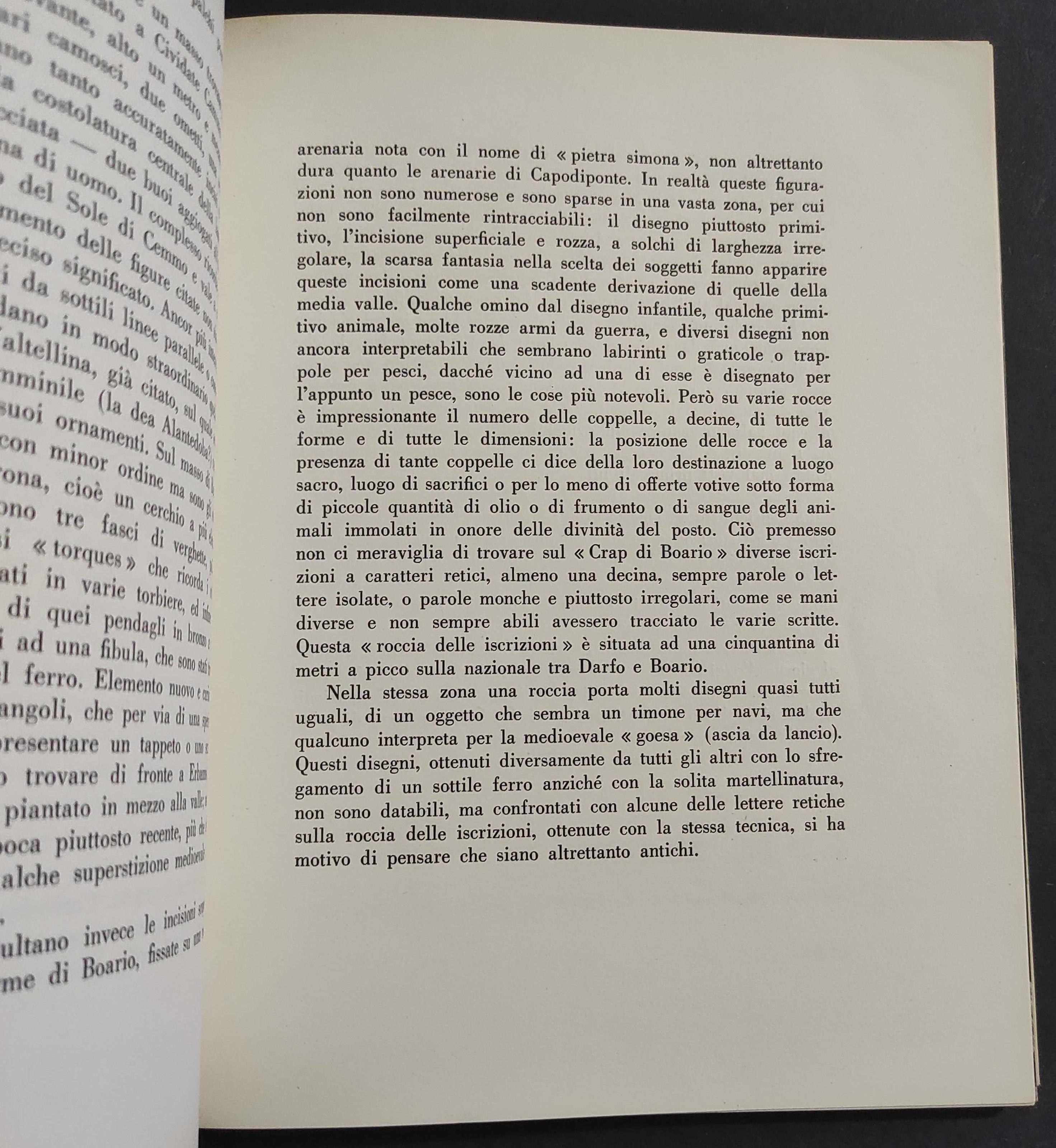 Incisioni Rupestri della Valcamonica - E. Russ - Ed. Del Milione - 1958