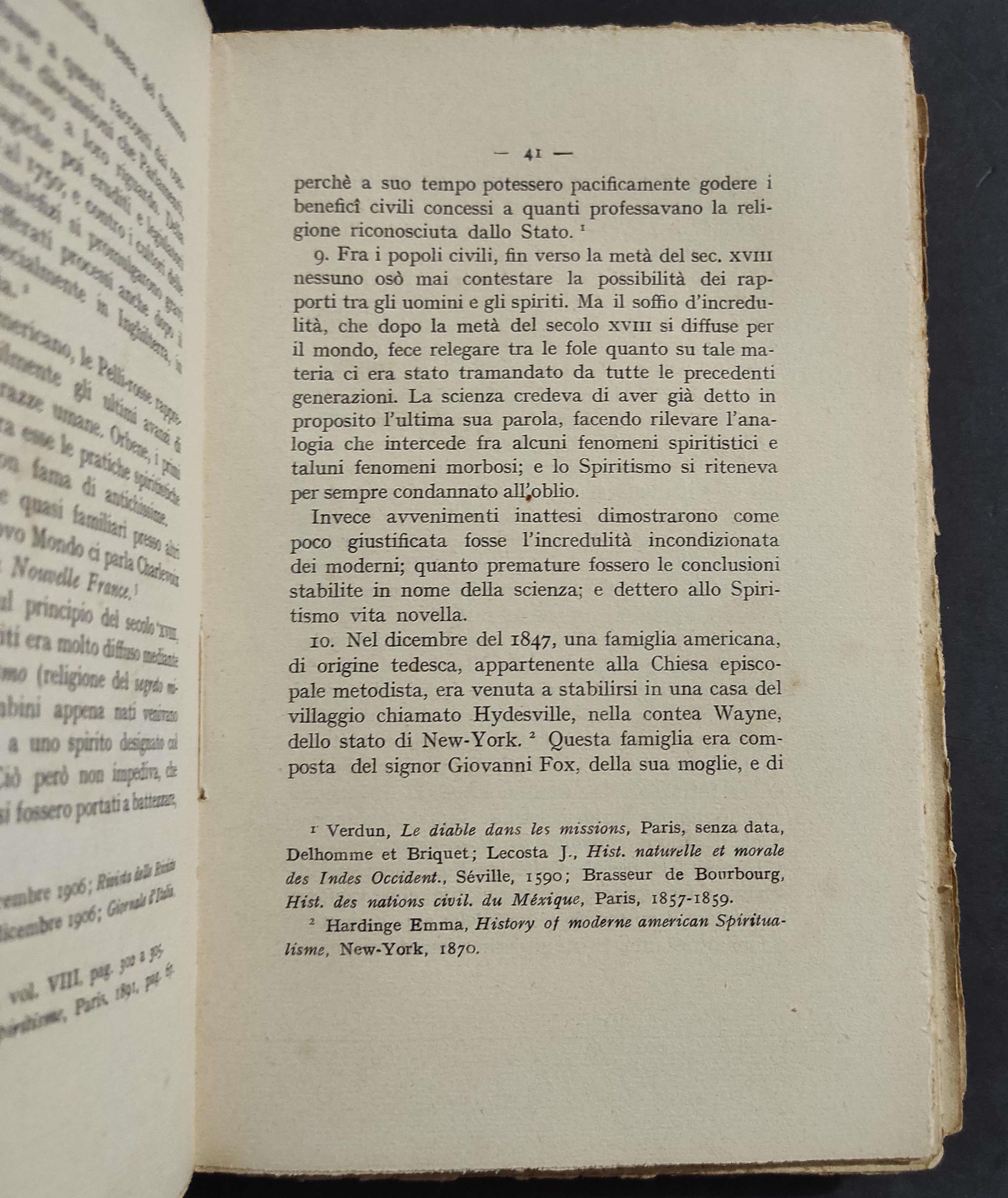 Ipnotismo e Spiritismo - G. Lapponi - Ed. Desclée Lefebvre - 1906