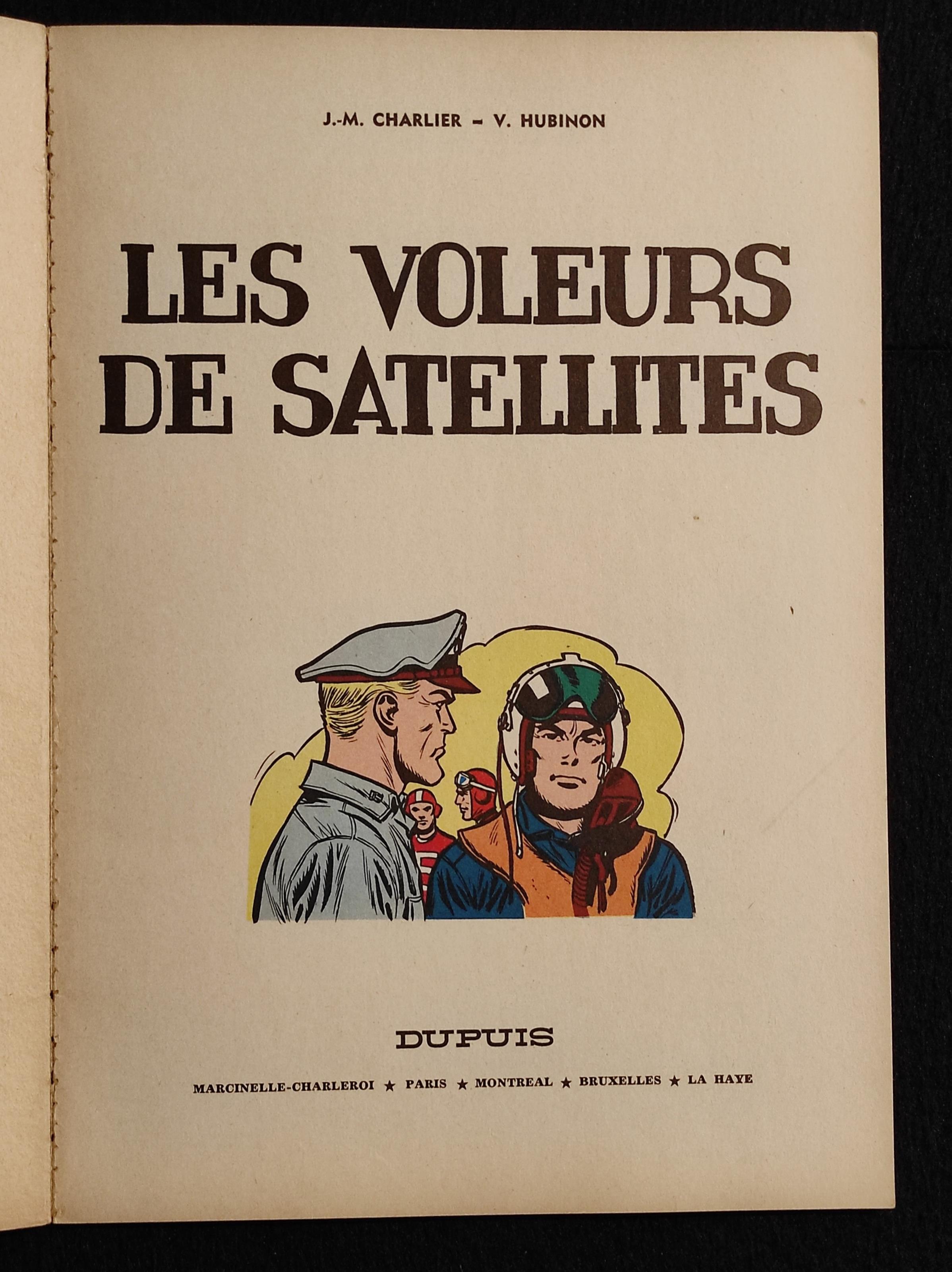 Aventures Buck Danny - Les Voleurs de Satellites - Ed. Dupuis - C. 1967