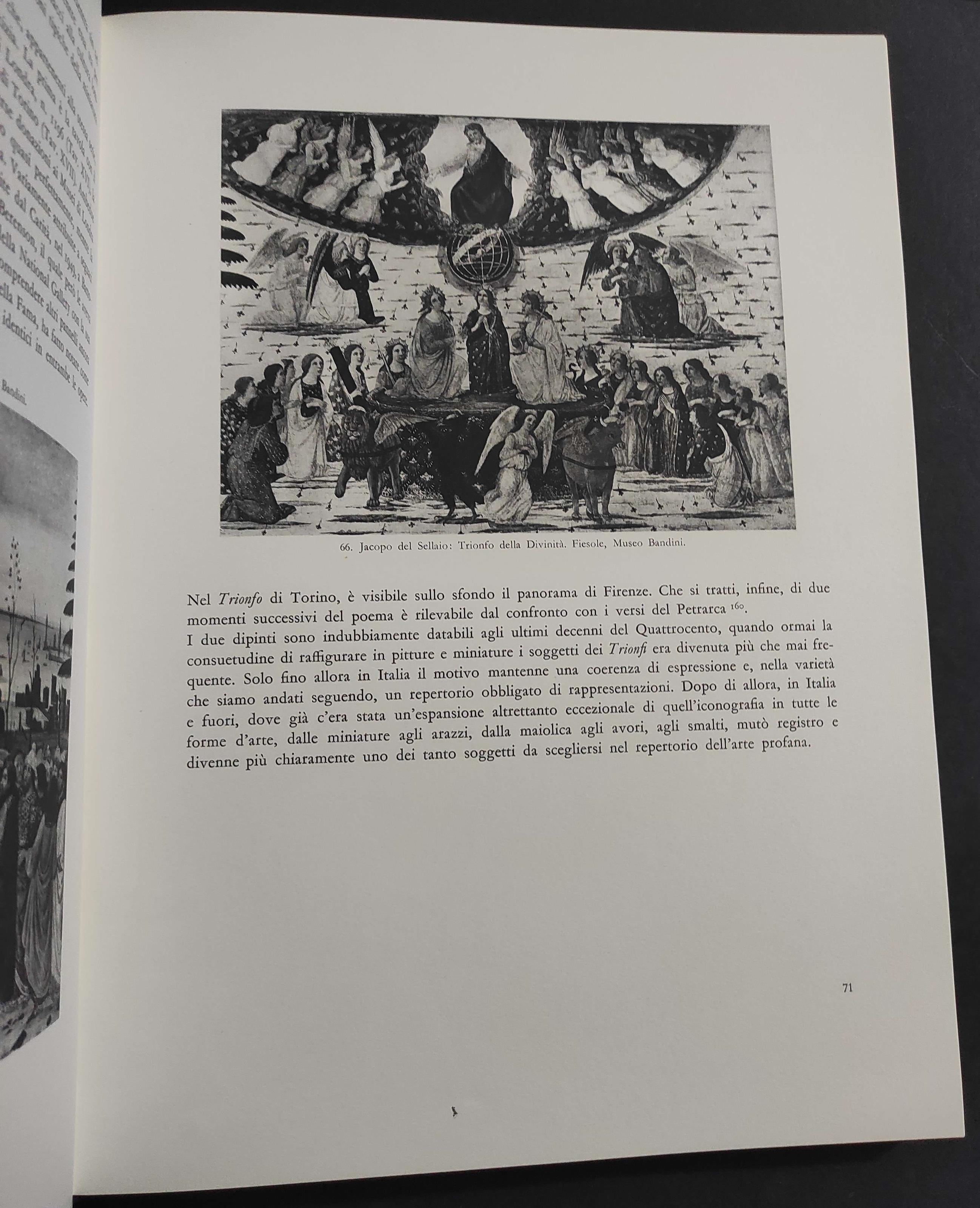 I Trionfi nel Primo Rinascimento - G. Carandente - Ed. ERI - 1963