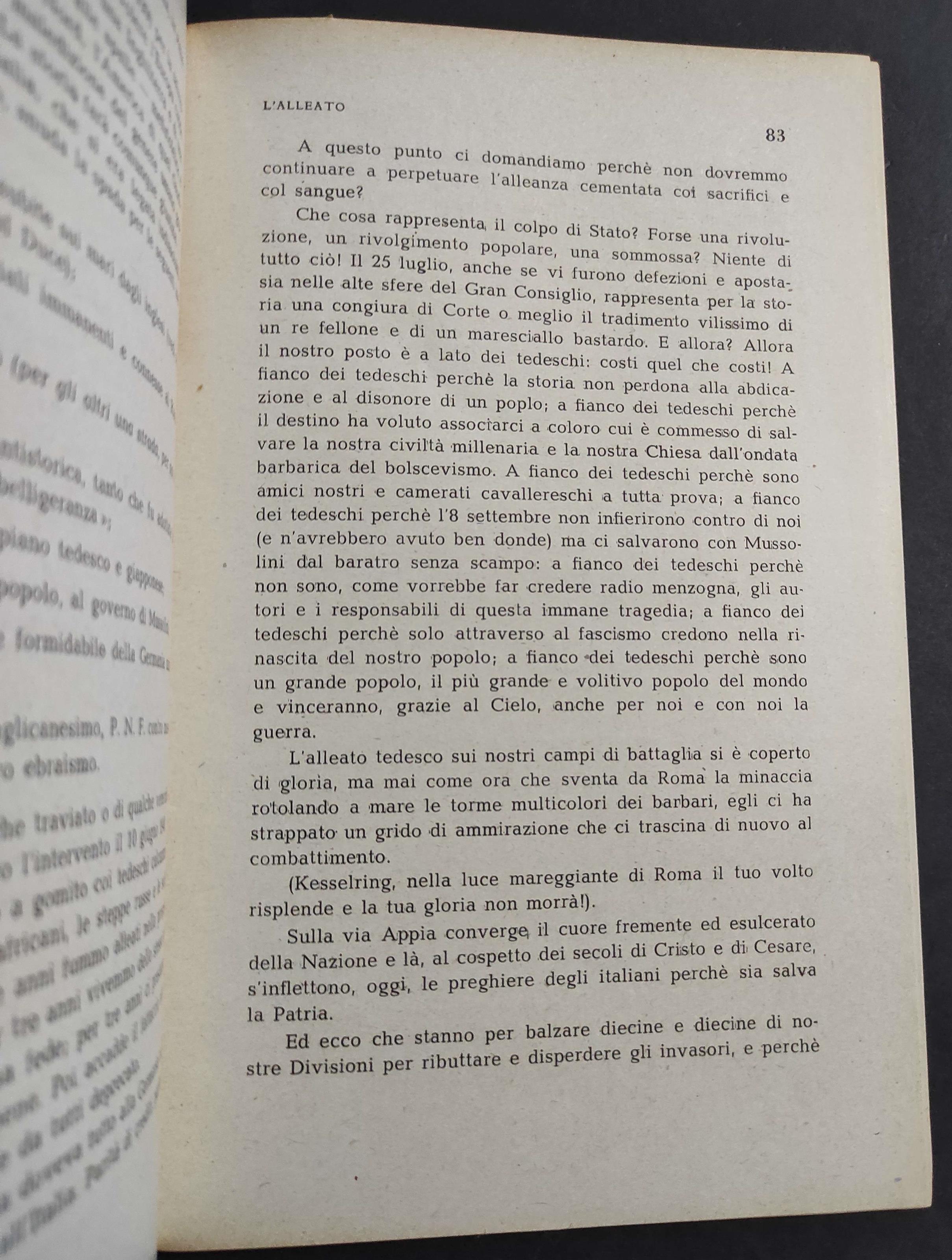 Italia in Piedi! - F. Pivari - Ed. Erre - 1944