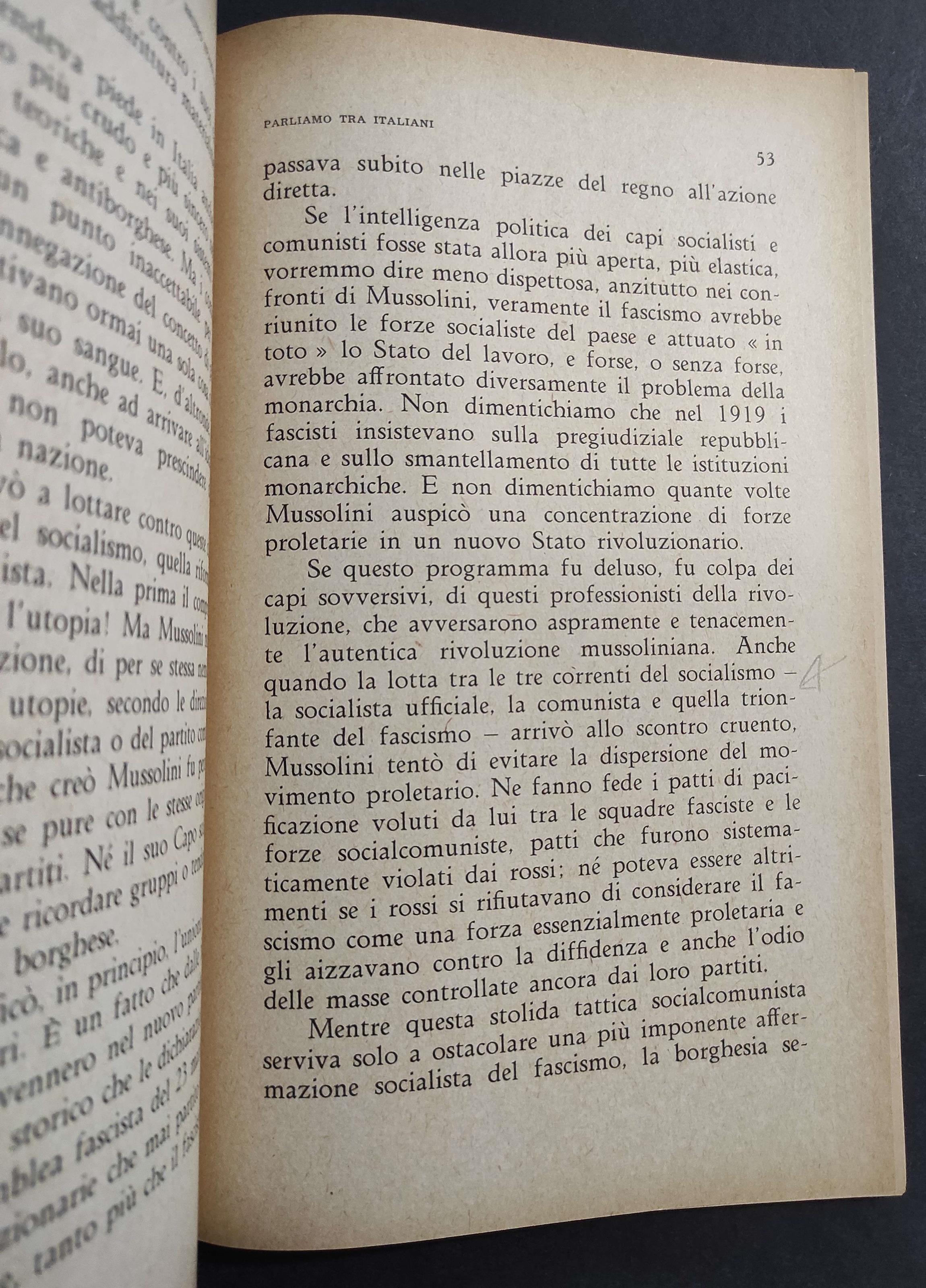 Parliamo tra Italiani - B. Spampanato - Ed. Erre - 1945