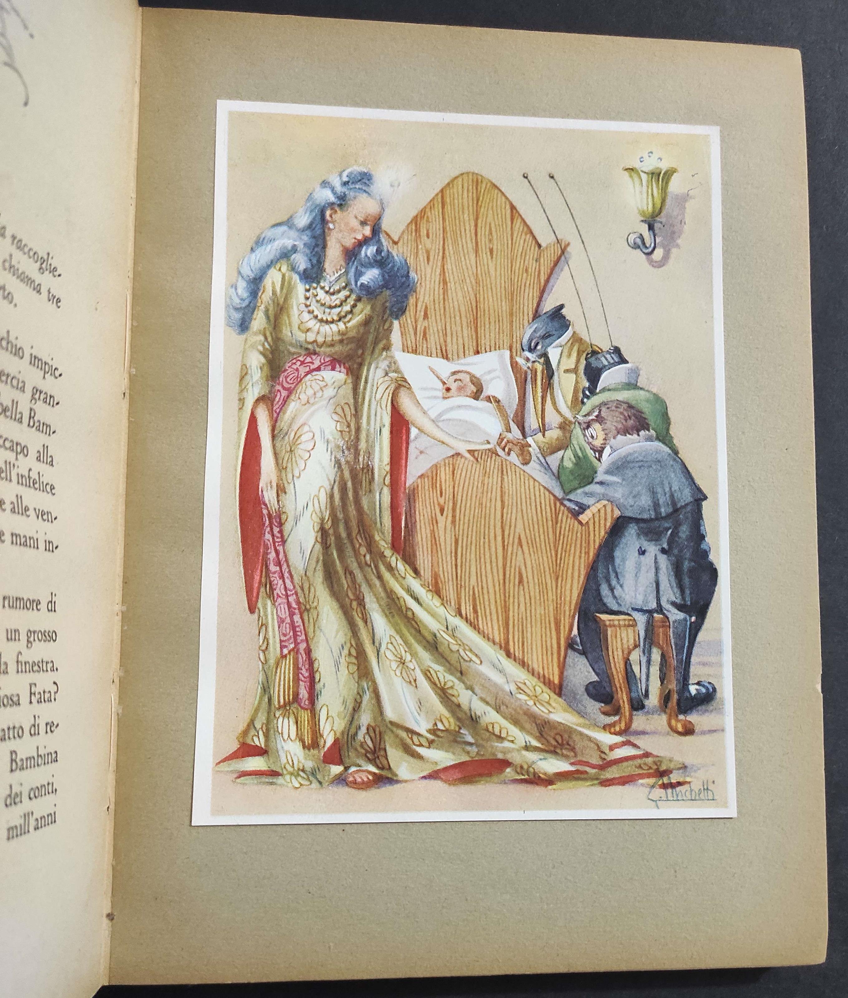 Le Avventure di Pinocchio - C. Collodi - Ill. G. Michetti - Ed. Franceschini - 1950