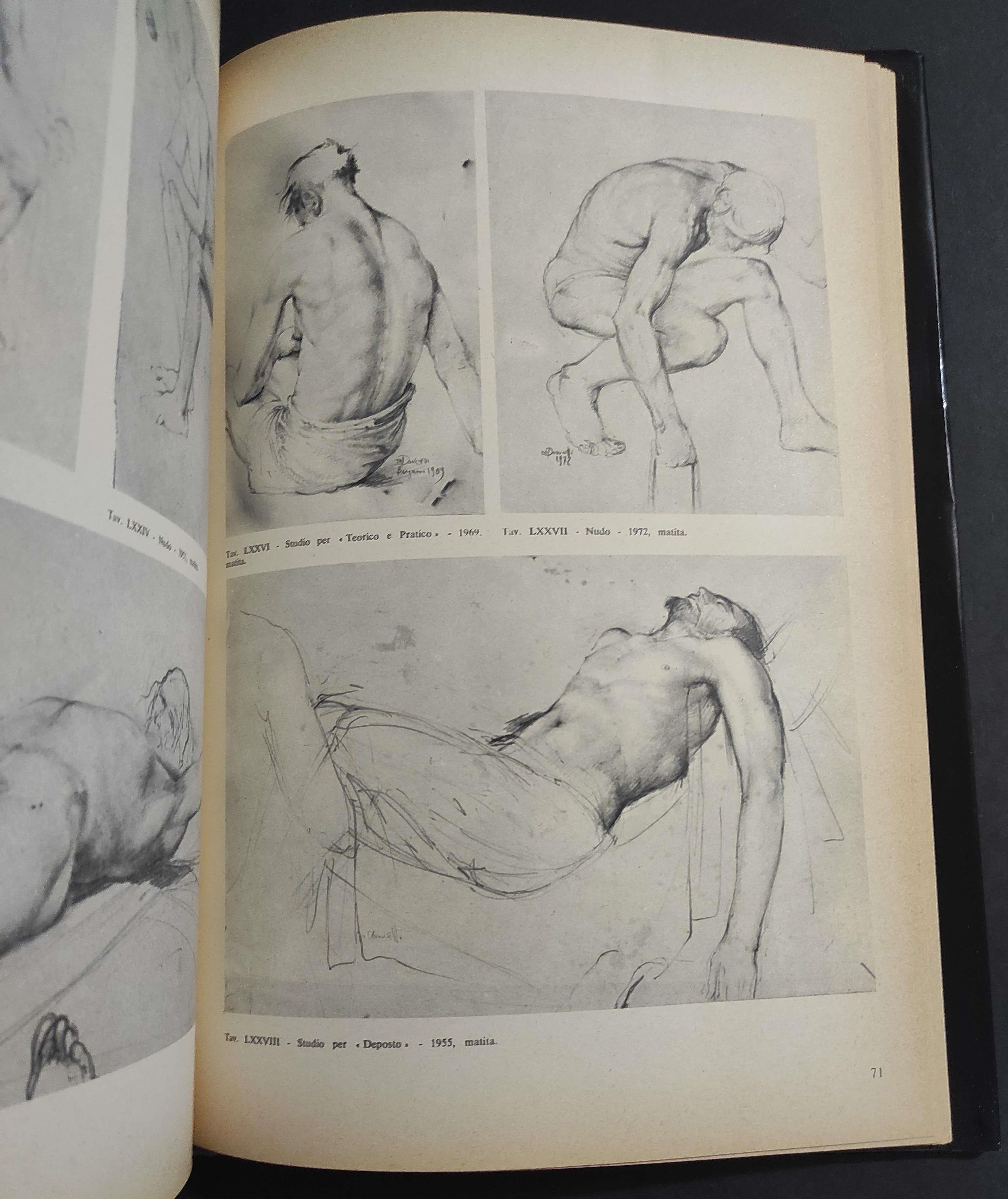 Donizetti - Cento Disegni e Trentadue Dipinti - E. Fabiani - Ed. Il Conventino - 1972