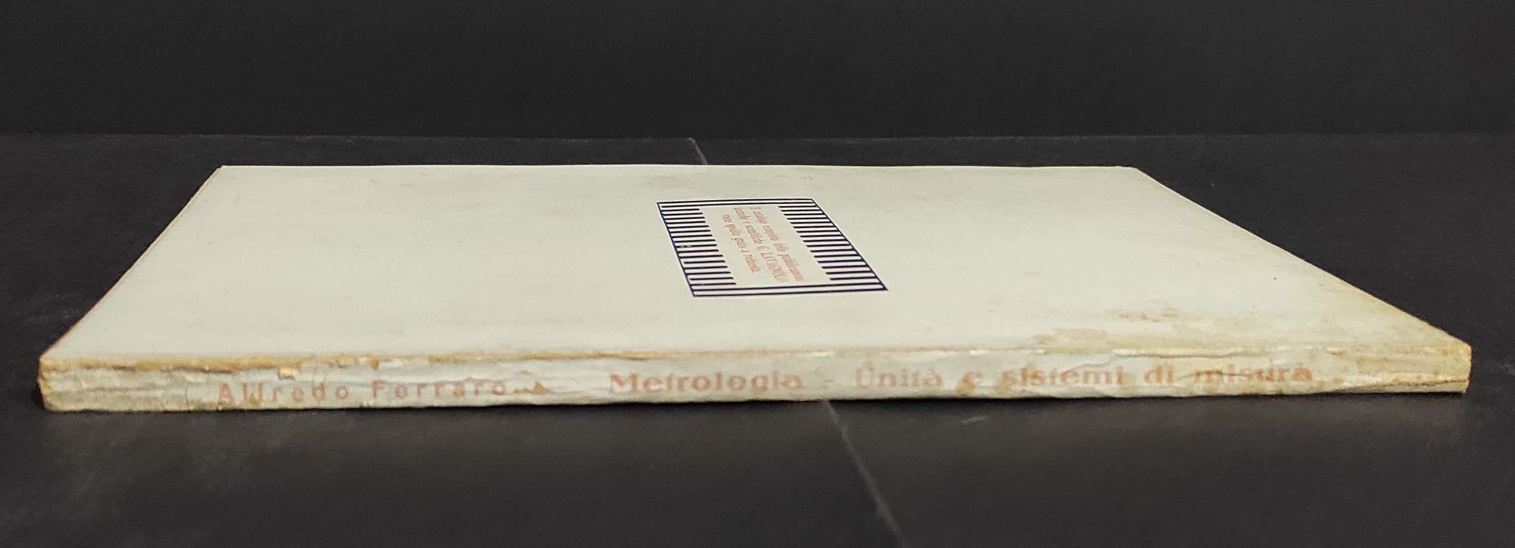 Metrologia - A. Ferraro - Ed. Lavagnolo - 1951