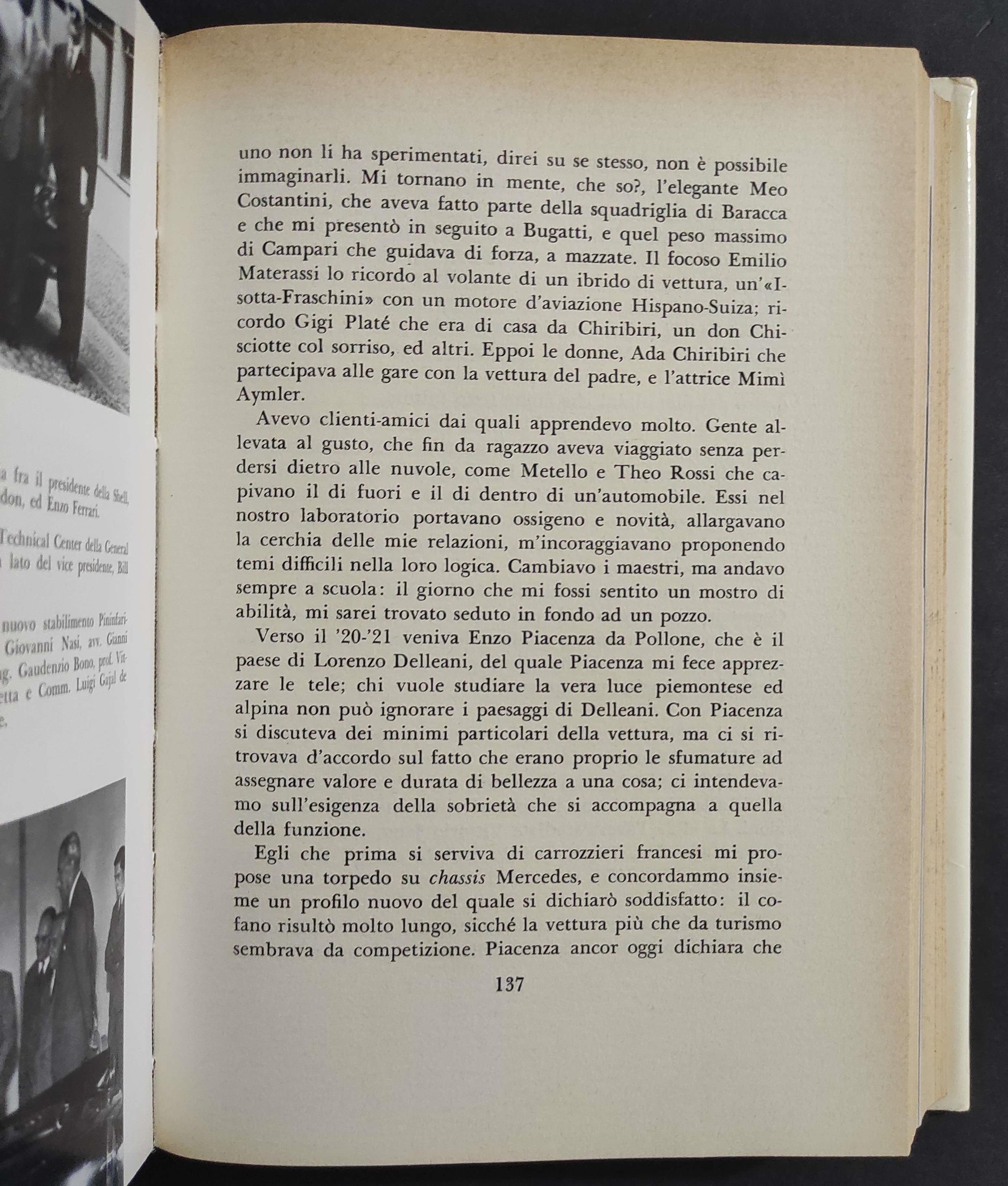 Pininfarina - Nato con l'Automobile - Ed. Palazzi - 1968