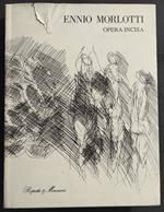 Ennio Morlotti - Opera Incisa - D. Isella - Ed. Repetto & Massucco - 1990