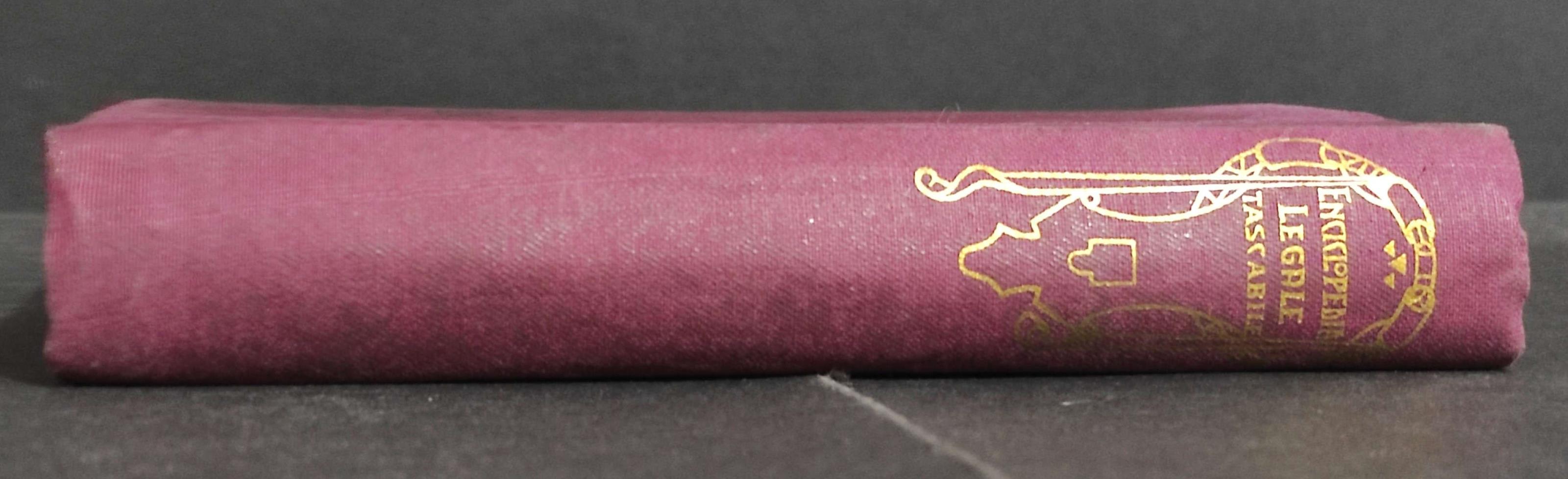 Enciclopedia Legale Tascabile - Ed. S. Lattes/Bemporad - 1911