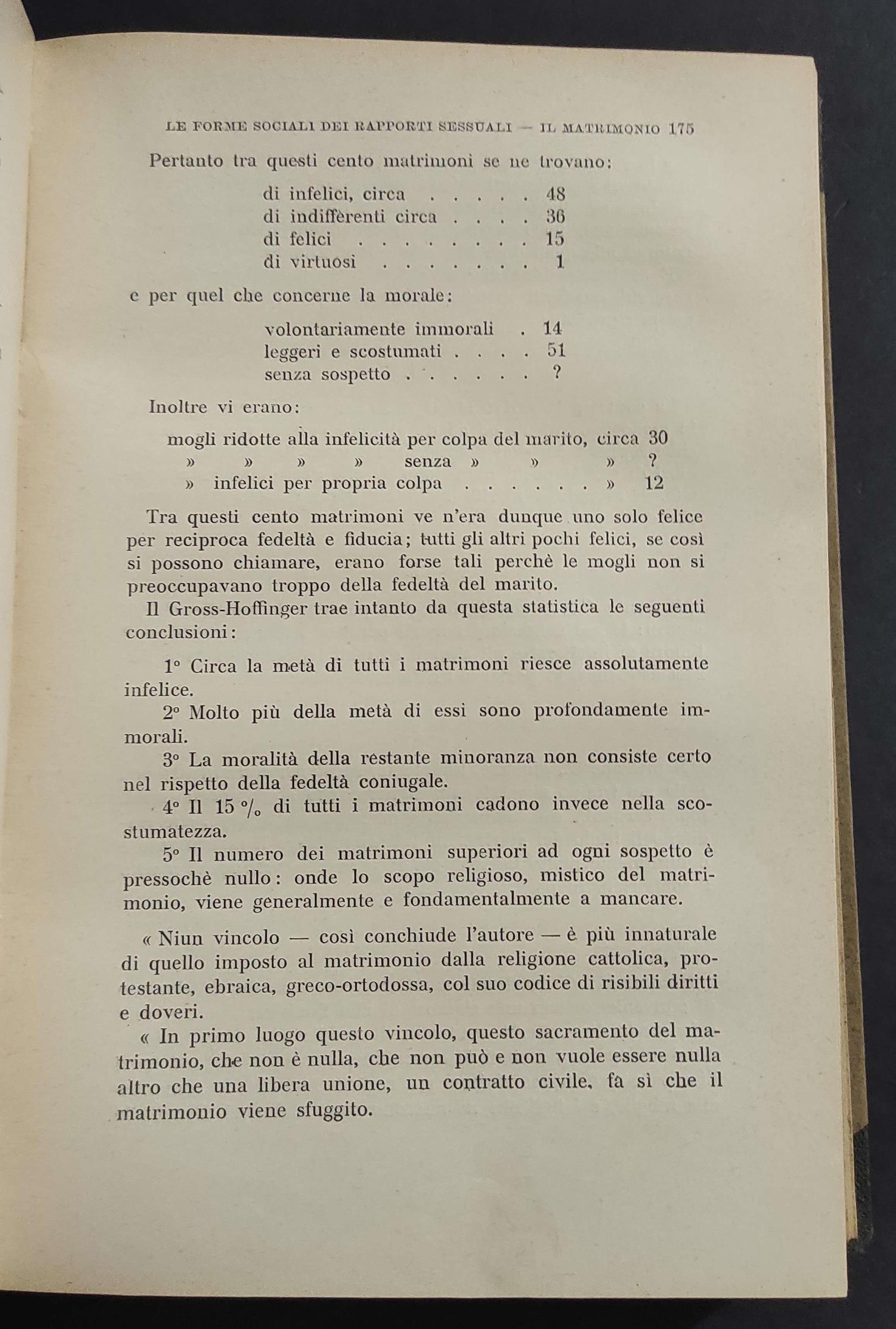 Vita Sessuale dei Nostri Tempi - I. Bloch - Ed. S.T.E.N. - 1911
