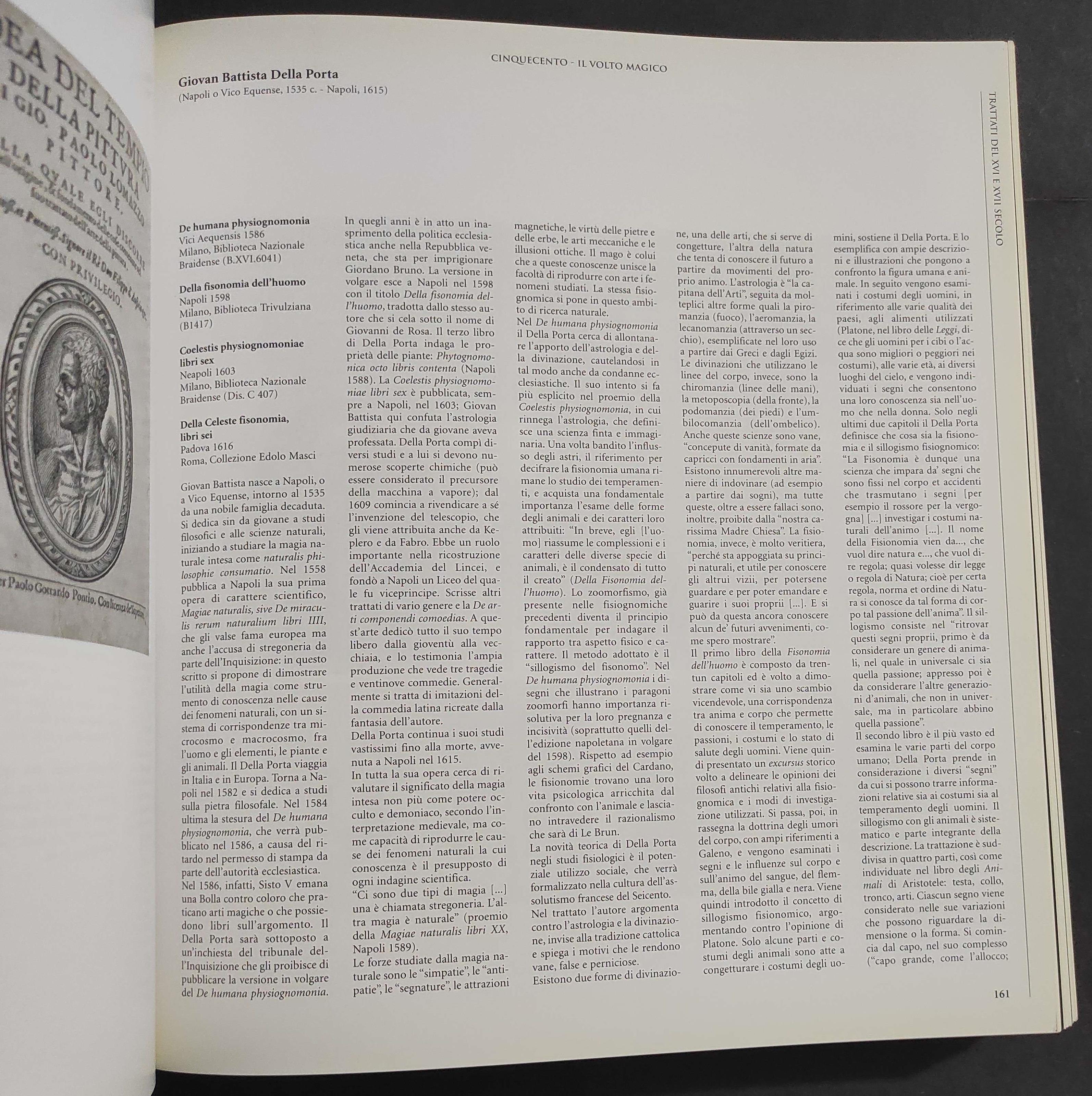 L' Anima Ritratto e Fisiognomica da Leonardo a Bacon - F. Caroli - Ed. Electa - 1998