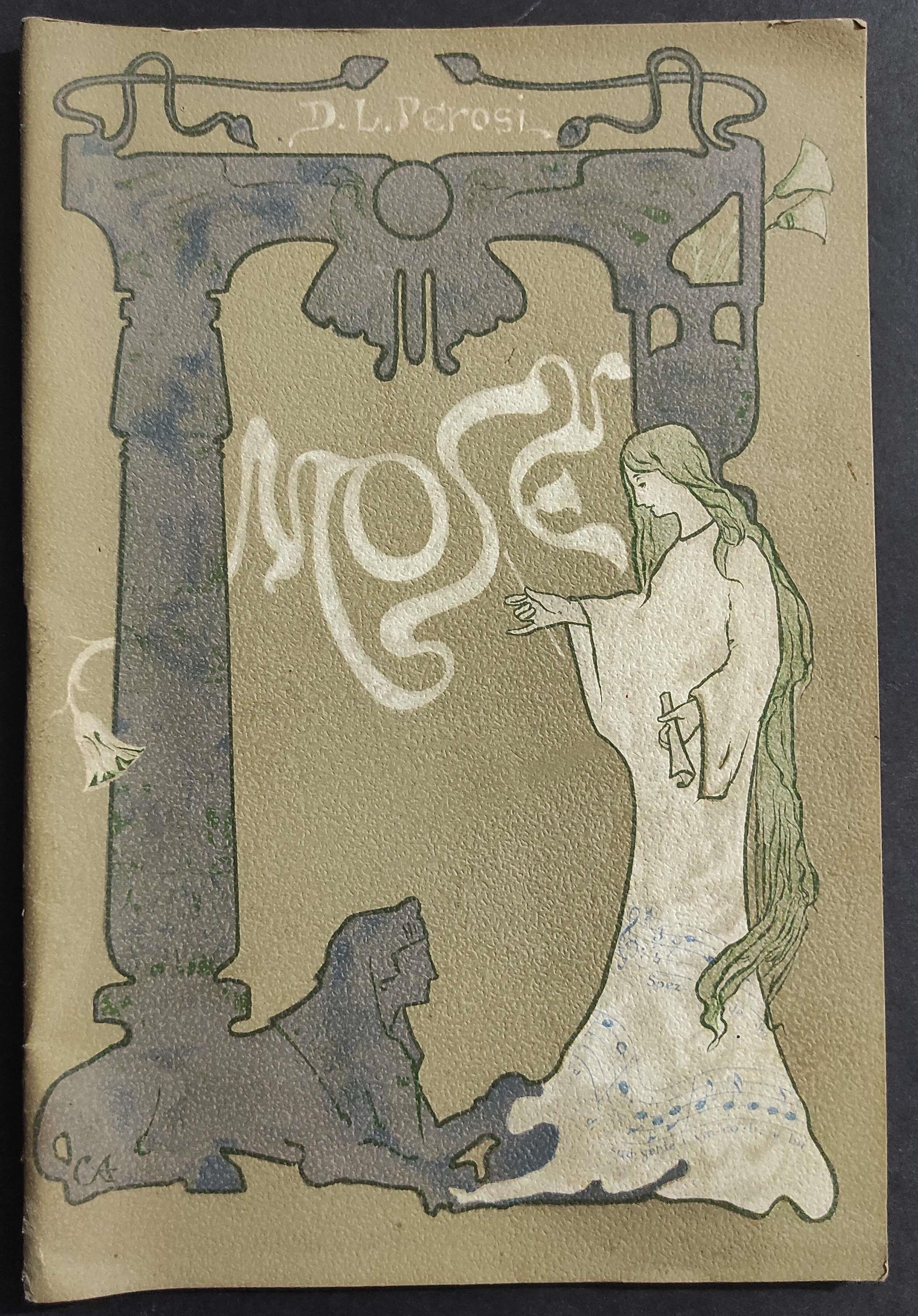 Mosè - Poema Sinfonico-Vocale - D. L. Perosi - Ed. Bertarelli - 1901