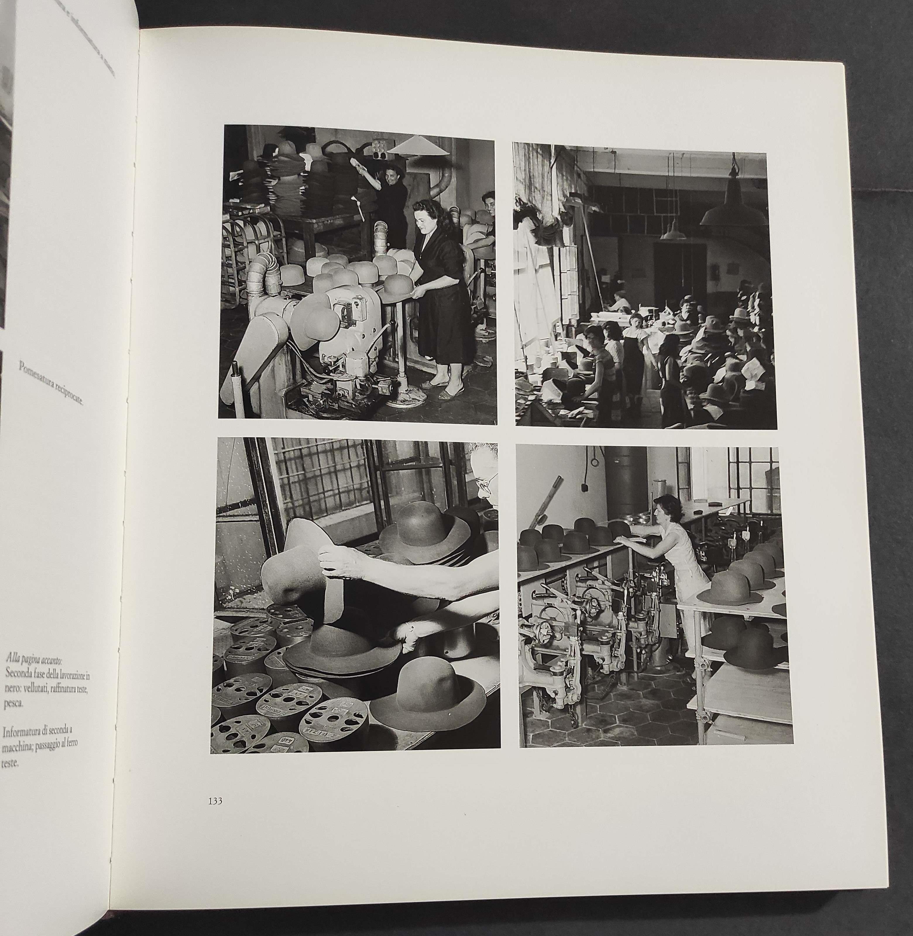 Omaggio al Cappello - La Borsalino di Teresio Usuelli - Ed. Libri Scheiwiller - 1989