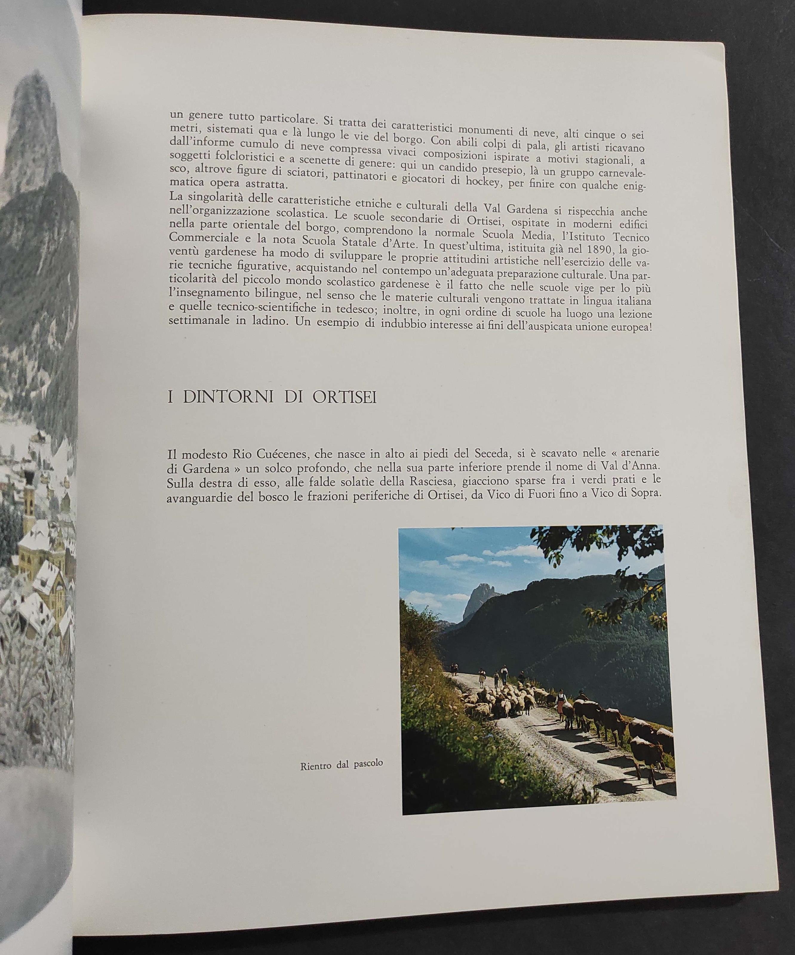 Valgardena Nelle Dolomiti - E. Moroder - Ed. Manfrini - 1969