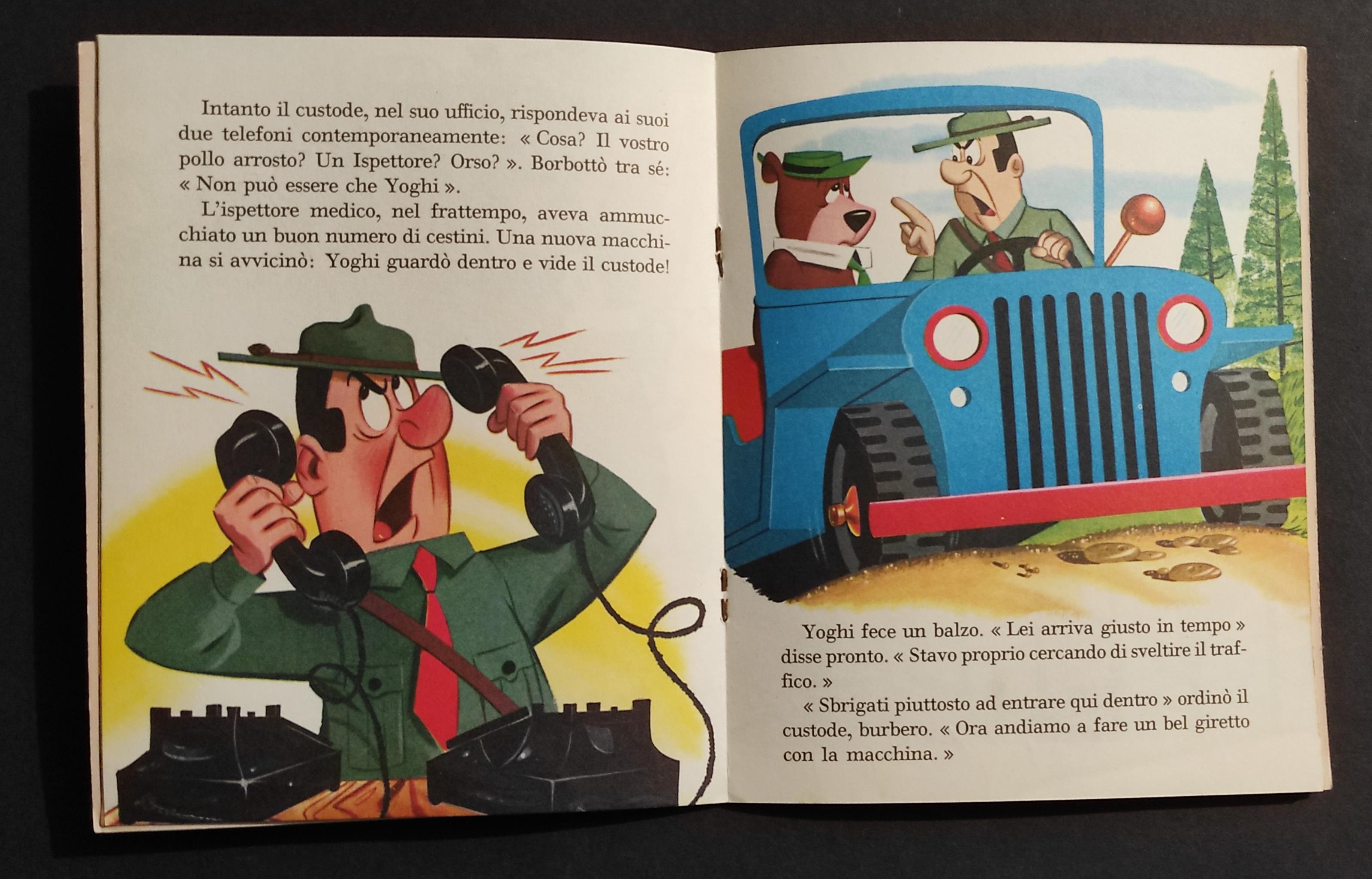 Yoghi e i Cestini del Picnic - Hanna-Barbera - Ed. Mondadori - 1966