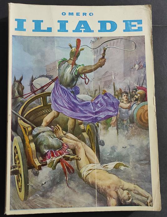 Iliade - Omero - Ed. Nerbini - 1956 - Omero - copertina