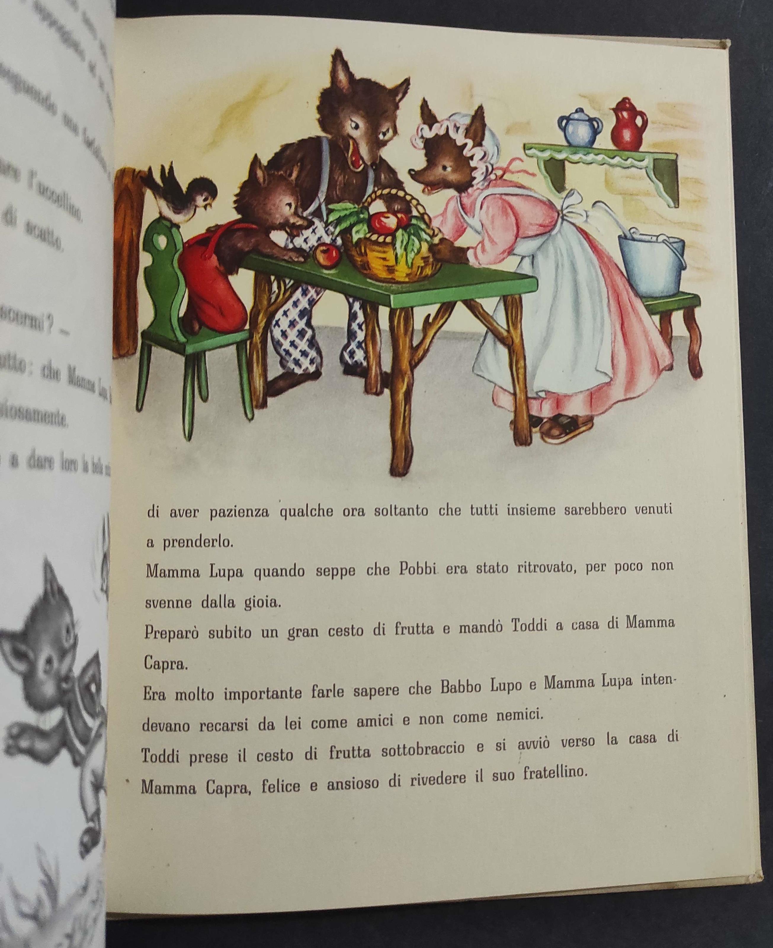 Lupetto Smarrito - J. C. Monti - Ill. Mariapia - Ed. Piccoli - 1951