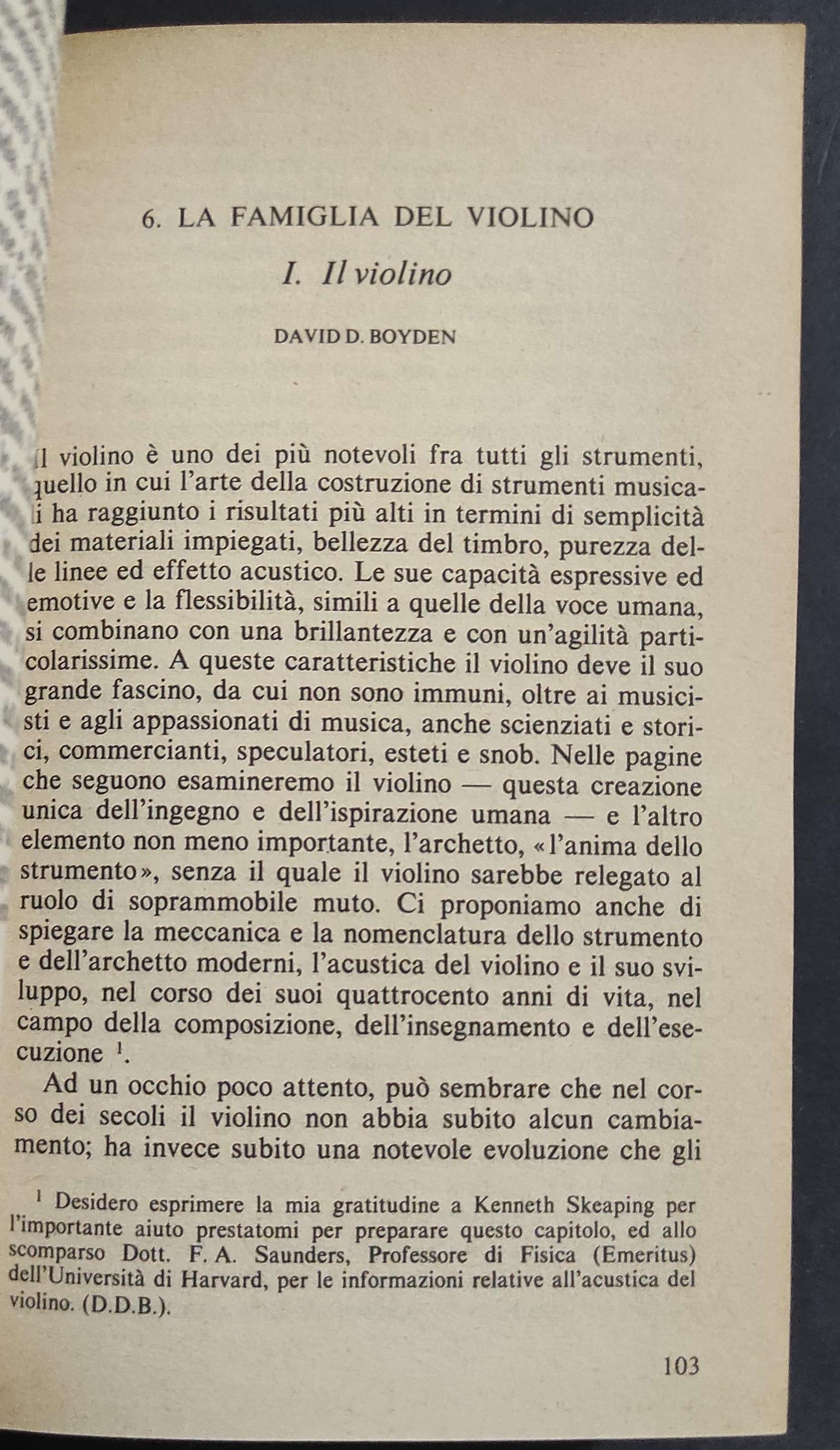 Storia degli Strumenti Musicali - A. Baines - Ed. BUR - 1983