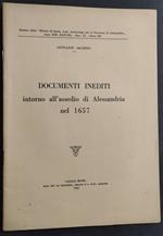 Documenti Inediti Intorno all'Assedio di Alessandria nel 1657 - G. Jachino - 1929