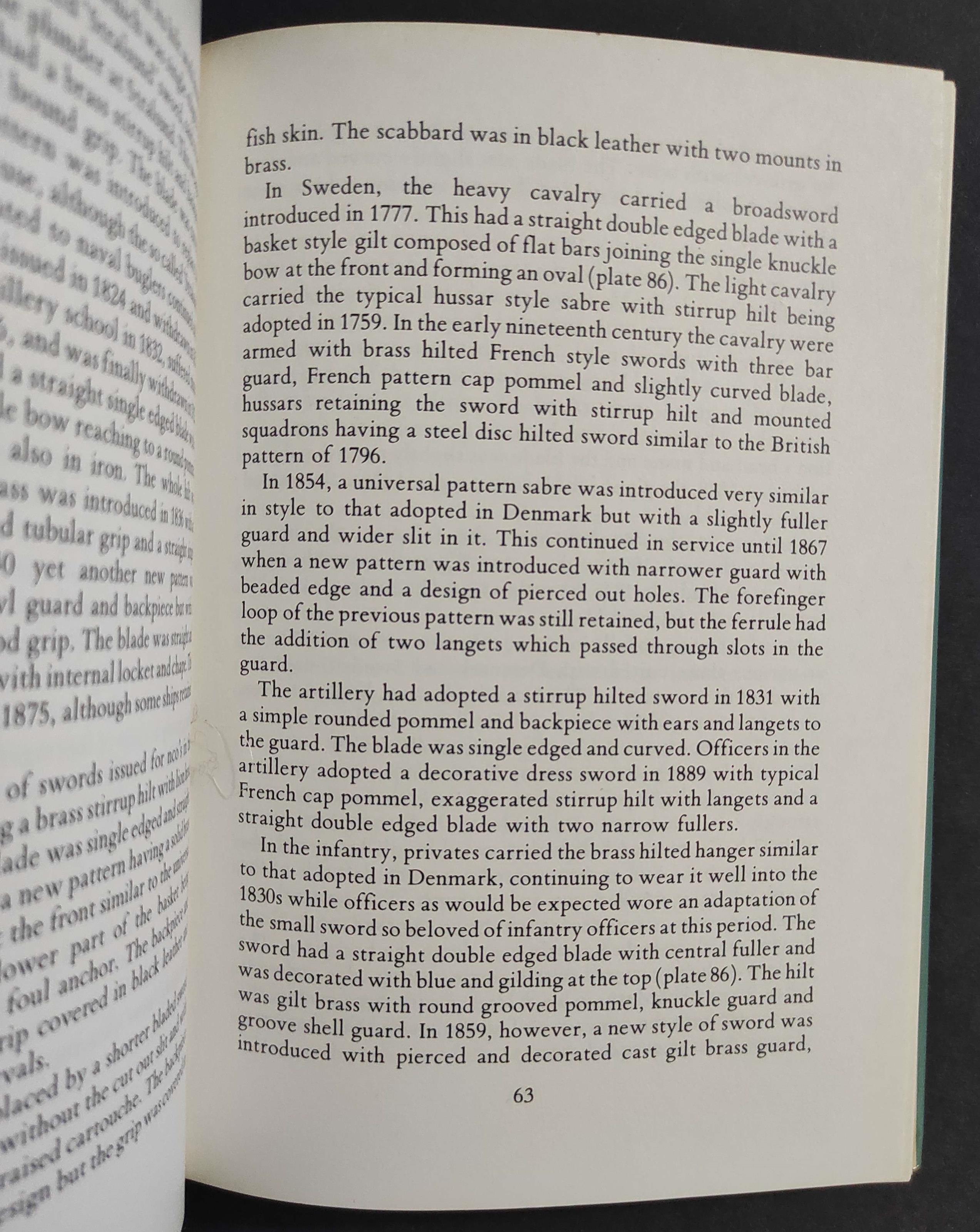 Swords in Colour - R. Wilkinson-Latham - Ed. Blandford - 1977