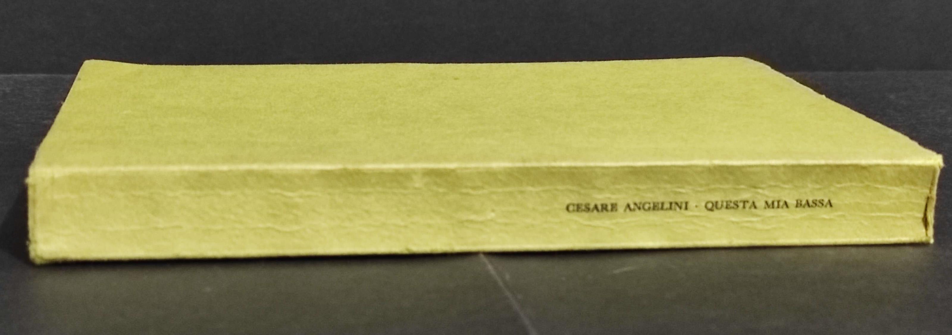 Questa Mia Bassa (e Altre Terre) - C. Angelini - All'Insegna del Pesce d'Oro - 1971