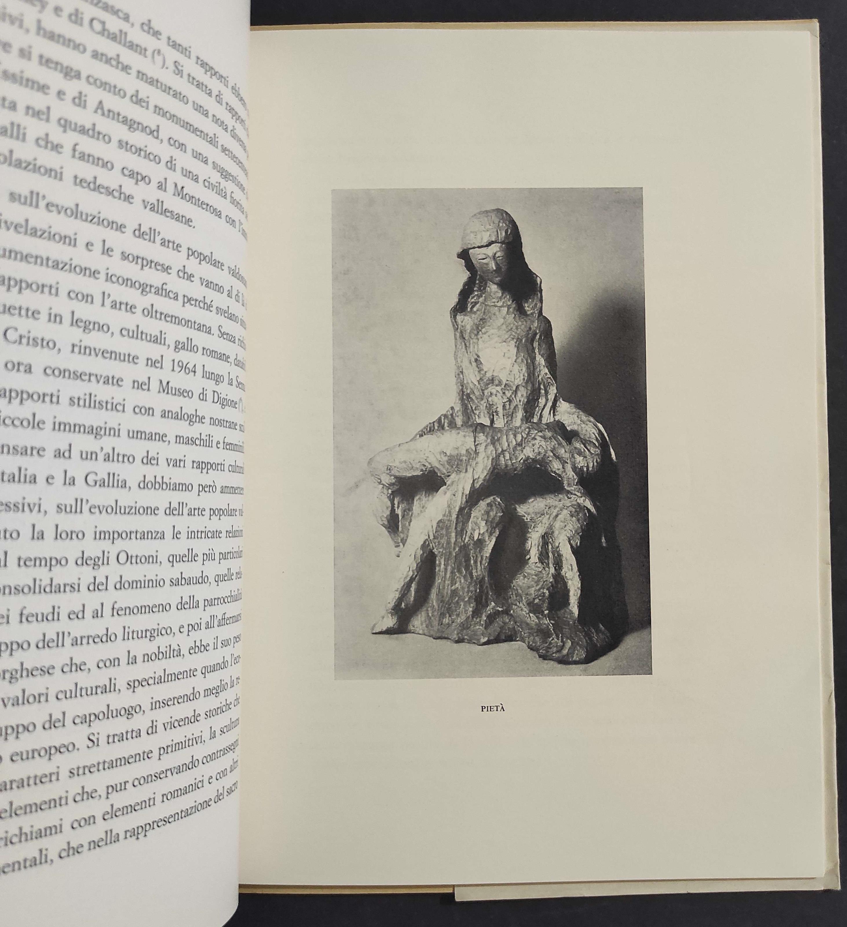 Scultura Lignea Valdostana e l'Arte Popolare di Francois Cerise - G. D. d'Oldenico - 1974