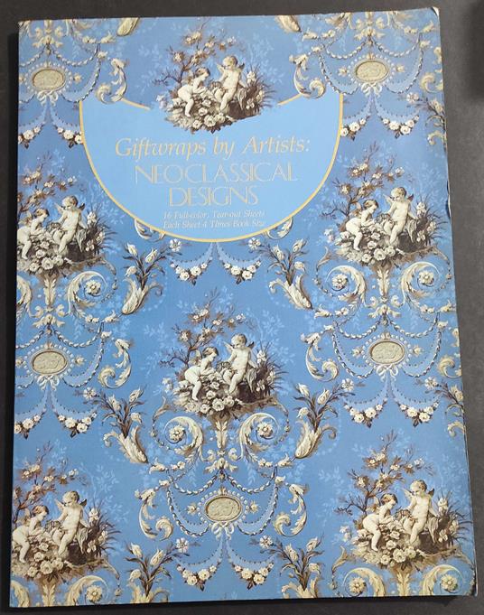 Giftwraps by Artist: Neoclassic Designs - A Joost Elffers Book - 1989 - Melanie Fleischmann - copertina