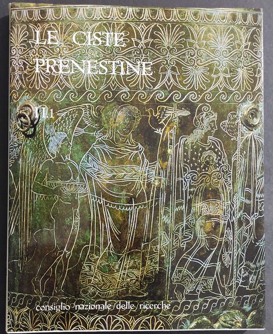 Le Ciste Prenestine II.1 Studi e Contributi - F. Jurgeit - 1986 - Fritzi Jurgeit - copertina