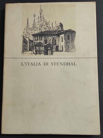 L' Italia di Stendhal - L. Sozzi - 1983 - Lionello Sozzi - copertina