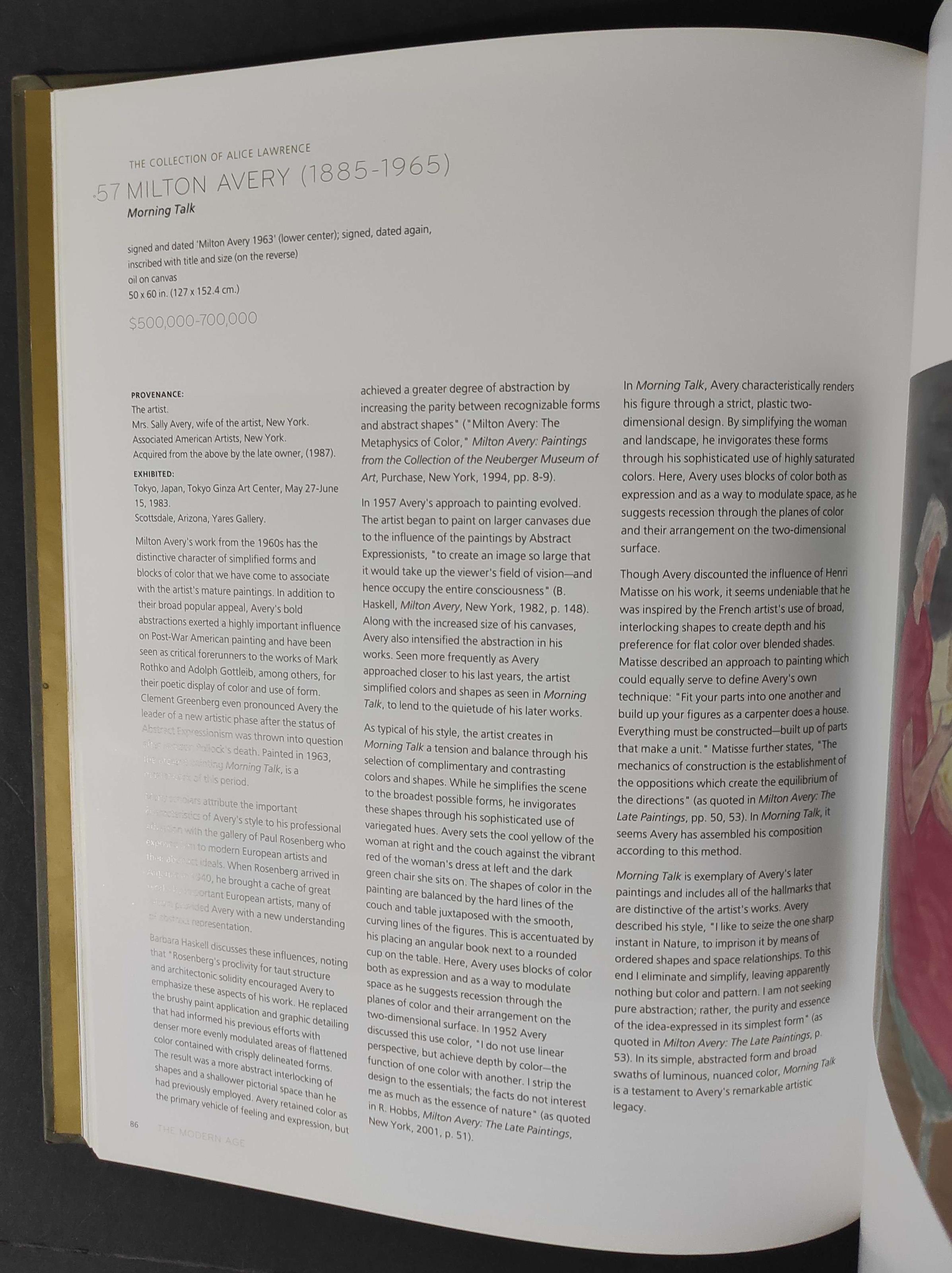 The Collection of Alice Lawrence - Christie's - New York 5 Novembre 2008