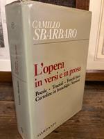 L' L' opera in versi e in prosa. Poesie - Trucioli - Fuochi fatui - Cartoline in franchigia - Versioni. A cura di Gina Lagorio e Vanni Scheiwiller