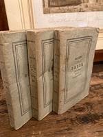 Iliade di Omero. Traduzione del Cav. Vincenzo Monti. Prima edizione torinese. Tomi: Primo, secondo e terzo