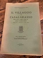 Il villaggio di Casalgrasso. Cenni storici riveduti e curati da Carlo Fedele Savio