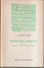 Repertorio metrico della lirica galego-portoghese