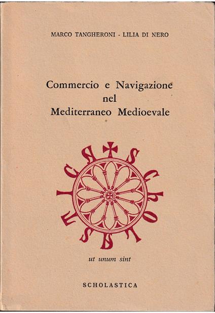 Commercio e navigazione nel Mediterraneo medioevale - copertina
