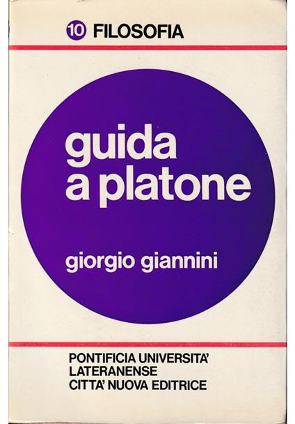Guida a Platone - Giorgio Giannini - copertina