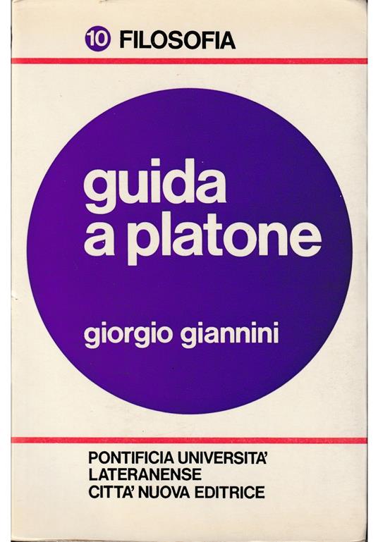 Guida a Platone - Giorgio Giannini - copertina
