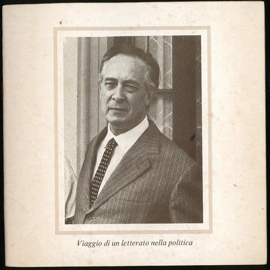 Viaggio di un letterato nella politica - Franco Antonicelli - copertina