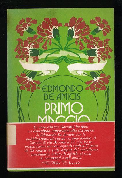 Primo maggio - Edmondo De Amicis - copertina