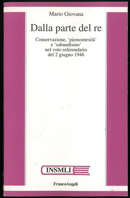 Dalla parte del re - Giovanna Marino - copertina