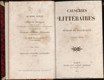 Causeries Litteraires