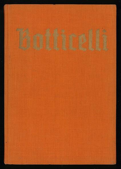 Botticelli - copertina