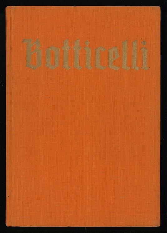 Botticelli - copertina